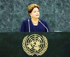 Brazil President Attacks NSA Spying At UN