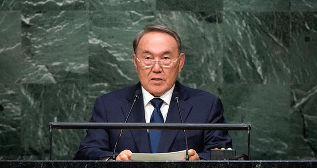 Kasachstan: Präsident fordert ein Prozent globaler Militärausgaben für Nachhaltigkeitsziele