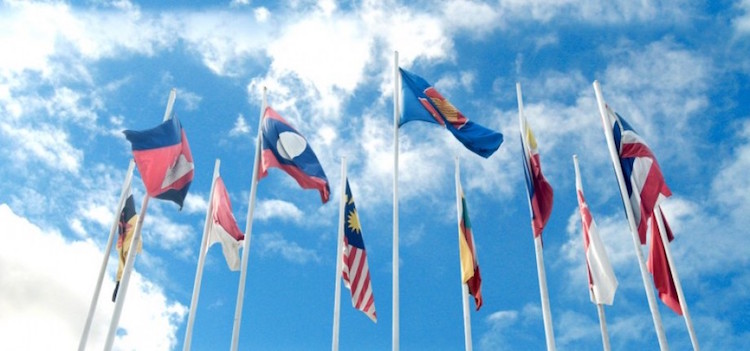 Photo: ASEAN Flags. Credit: ASEAN