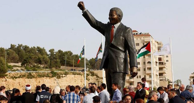 Mandela Statue Casts Long Shadow Over Unfree Palestine