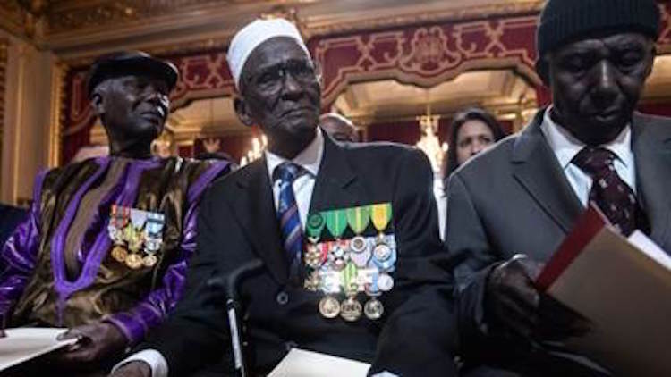 France Pays a ‘Debt of Blood’ to African Vets from WW II