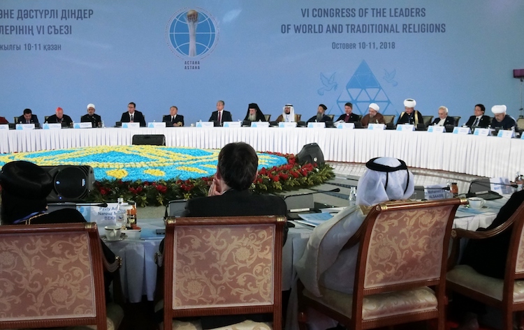 World Religious Leaders’ Astana Congress Pledges ‘Unity in Diversity’