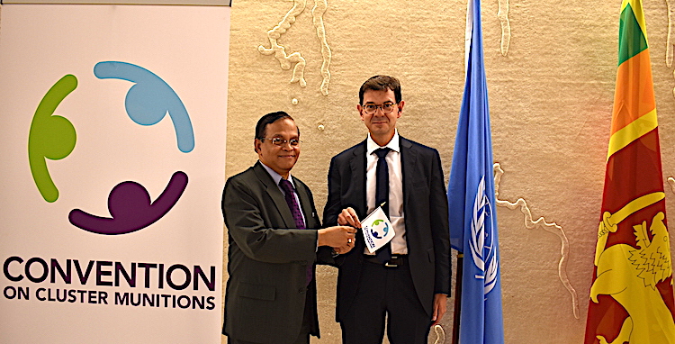 Sri Lanka Praised for Advancing the Cluster Munitions Convention’s Objectives