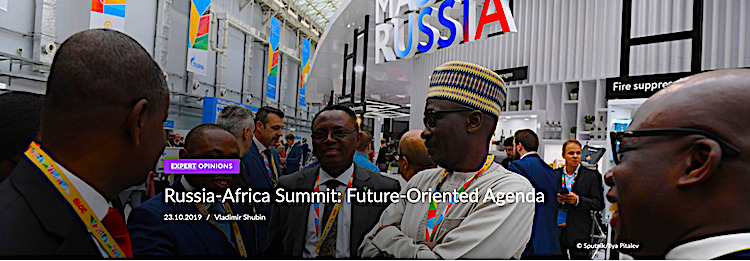 Africa Is Back as a Priority for Russia
