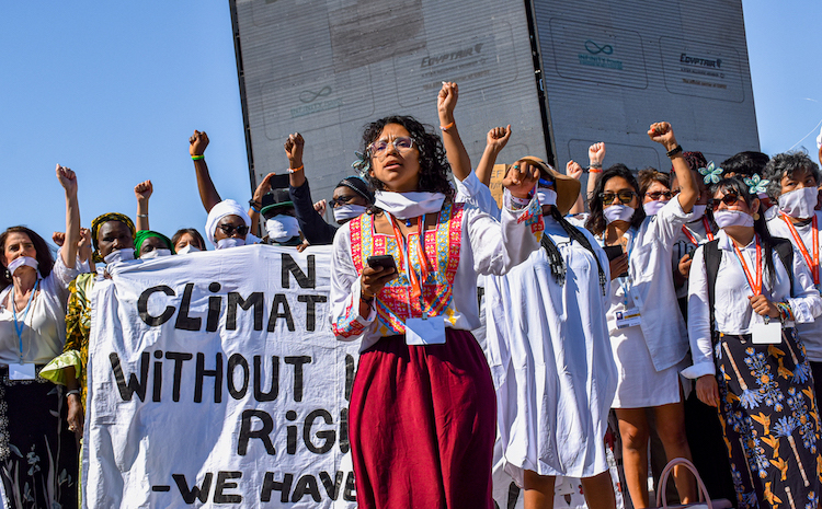 Women Highlight Their Under-Representation at UN Climate Conference