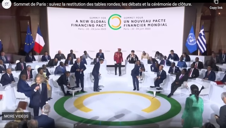 US Foot-dragging at the Paris Finance Summit