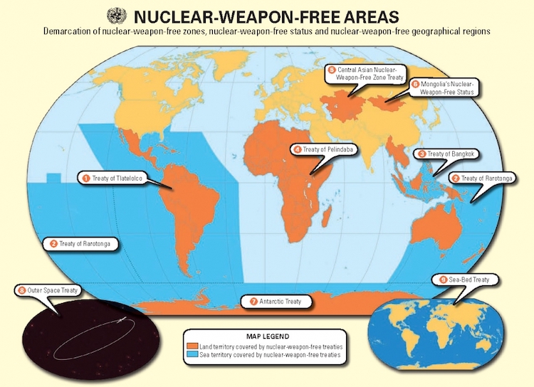 Need To Undertake a Comprehensive Study of Nuke-free Zones