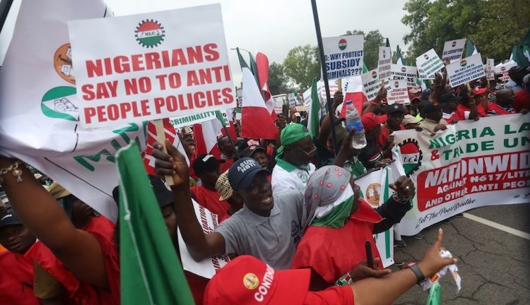 Nigerian Workers on Strike as Fuel Prices Hike