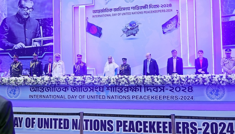 Sheikh Hasina Proclaims Bangladesh as a Global Peace Model