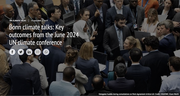 Climate Finance Tops Bonn UN Climate Talks