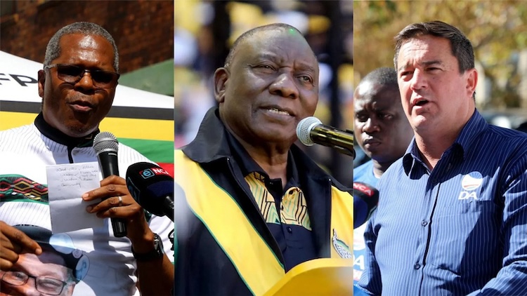 ANC and White-Led Party Join in South African National Unity Government