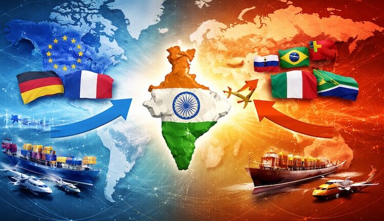 India Between Power Blocs